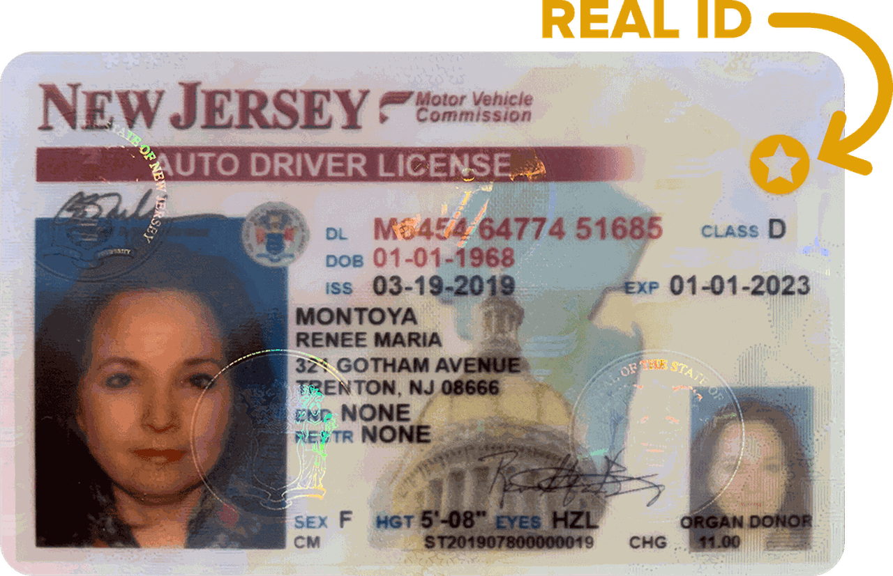 Real ID compliant driver\'s license for U.S. domestic air travel